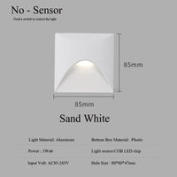 Recessed IP65 Step Light 85mm