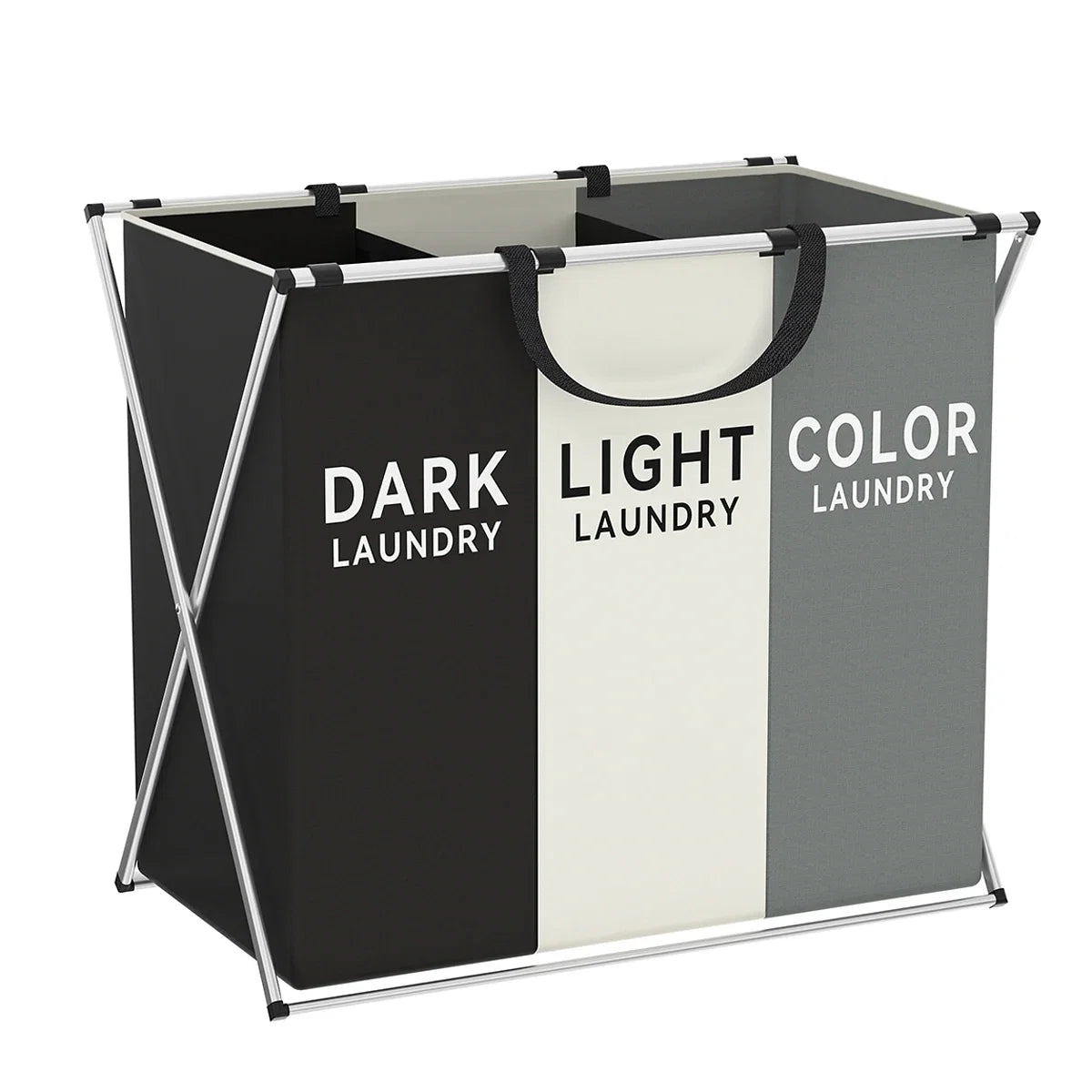 Sorting Laundry Hamper, Two or Three Section