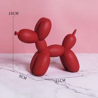 Balloon Dog Resin Figurine