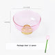 Borosilicate Dessert Bowl and Spoon