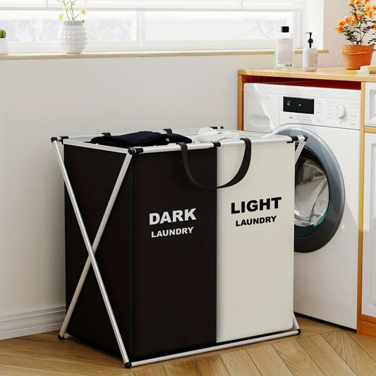 Sorting Laundry Hamper, Two or Three Section