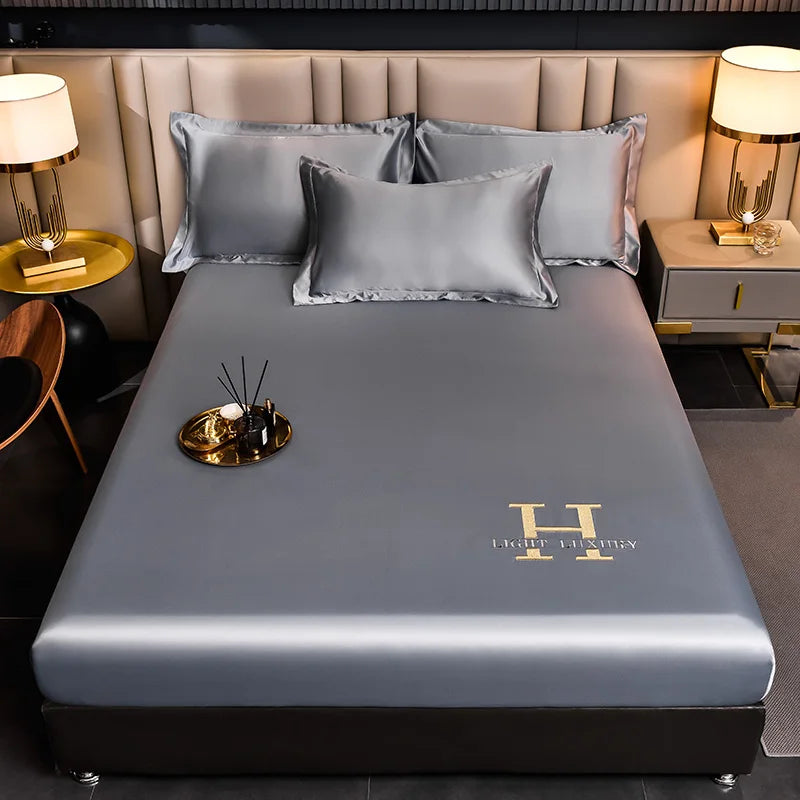 Silky Fitted Bed Sheet