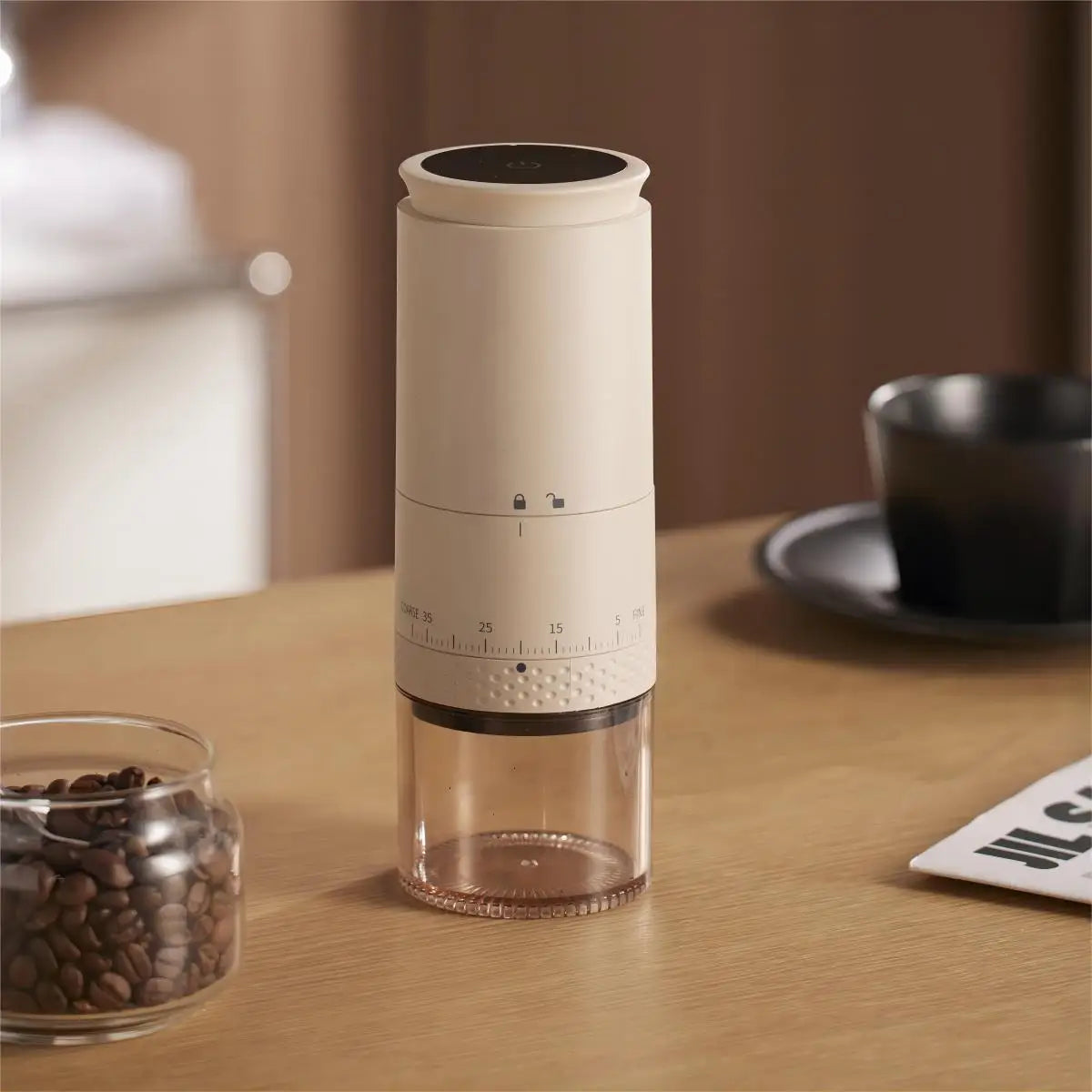 Rechargeable Burr Coffee Grinder