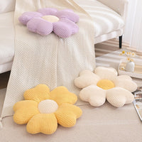 Fluffy Clover Flower Floor Cushion