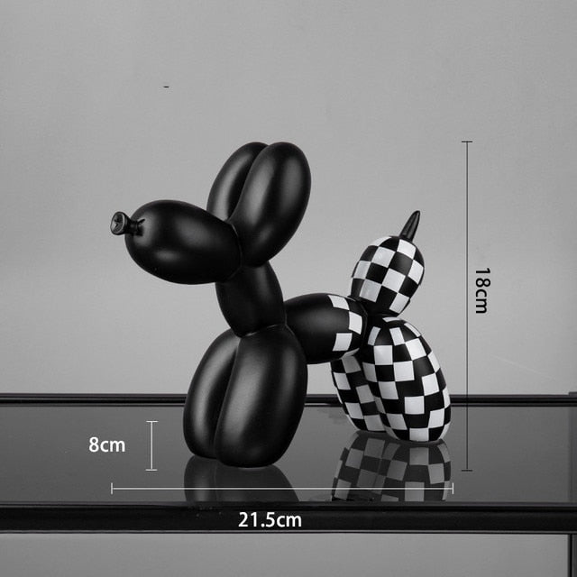 Balloon Dog Resin Figurine