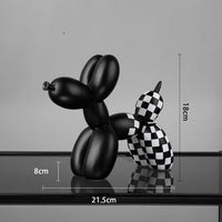 Balloon Dog Resin Figurine