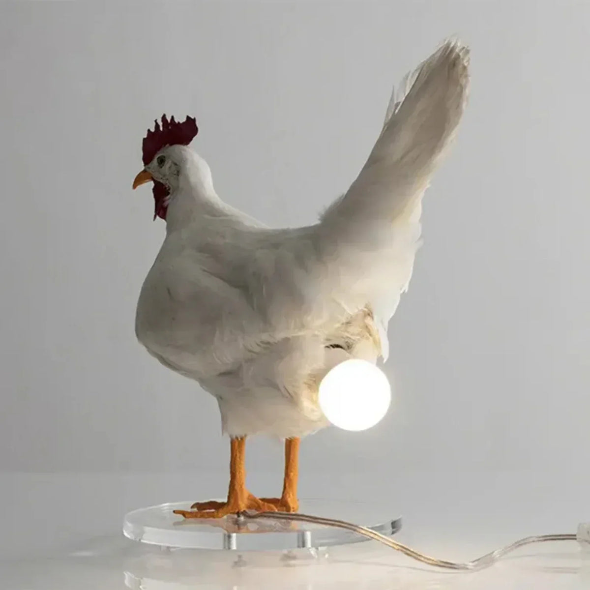 Farmhouse Hen Table Lamp