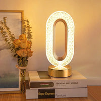 Crystal-Effect Cordless Night Light
