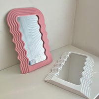 Retro Wave Frame Mirror 26 x 42cm