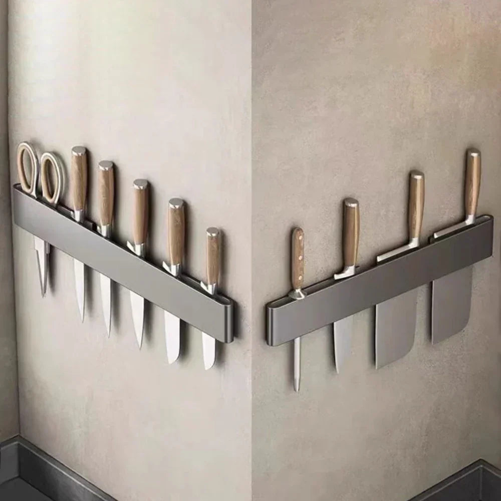 Stainless Steel Knife Rack 30cm or 40cm