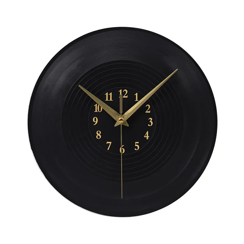 Vinyl Record Wall Clock, 30cm