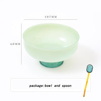 Borosilicate Dessert Bowl and Spoon