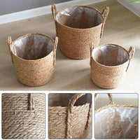 Basket lining detail