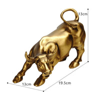 Graffiti Bull Resin Sculpture