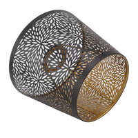 Gold Pattern Metal Lampshade 19cm