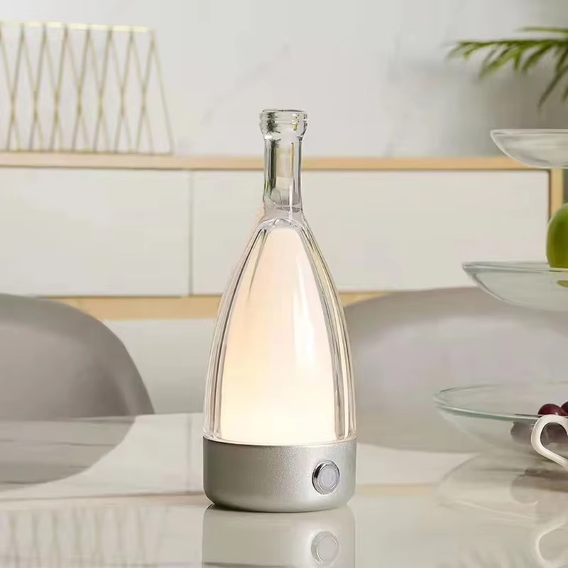 Bottle Lamp with Bluetooth Speaker