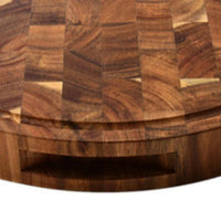 Round Acacia Butcher Block 28cm