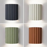 Sculpted Resin Wall Light