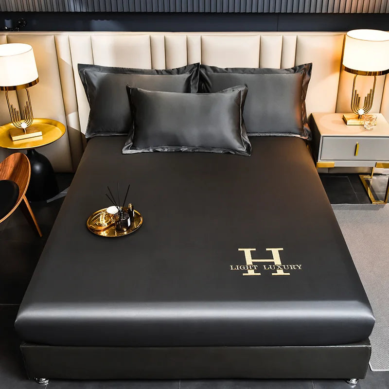 Silky Fitted Bed Sheet