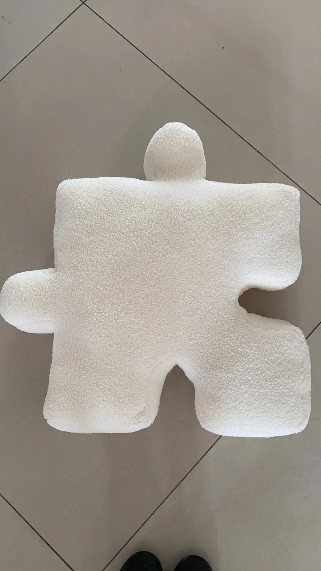 Puzzle Block Wool Cushion 50cm