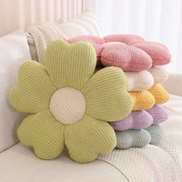 Fluffy Clover Flower Floor Cushion