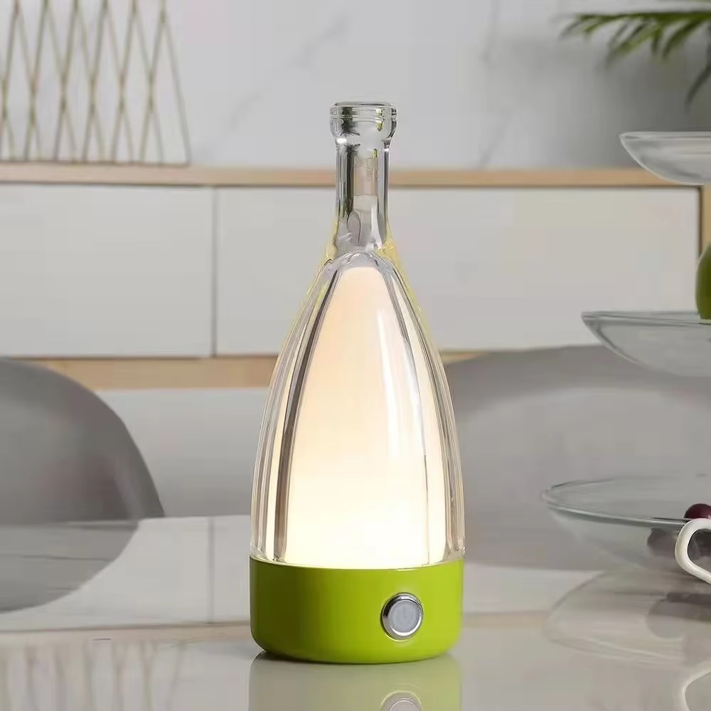 Bottle Lamp with Bluetooth Speaker