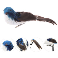 Decorative Feathered Bird 15cm