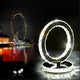 Crystal Halo Table Lamp 22cm