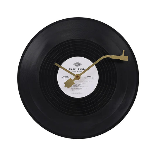 Vinyl Record Wall Clock, 30cm