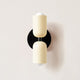 Twin Head Resin Wall Light