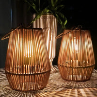 Alpho Handwoven Solar Garden Lantern