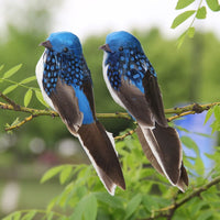 Decorative Feathered Bird 15cm