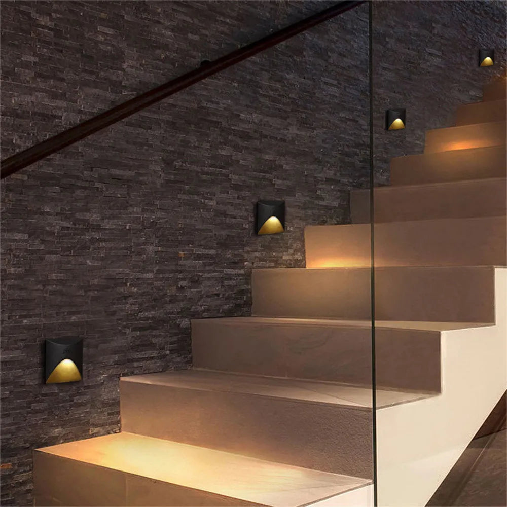 Recessed IP65 Step Light 85mm