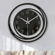 Scandinavian Black Acrylic Wall Clock