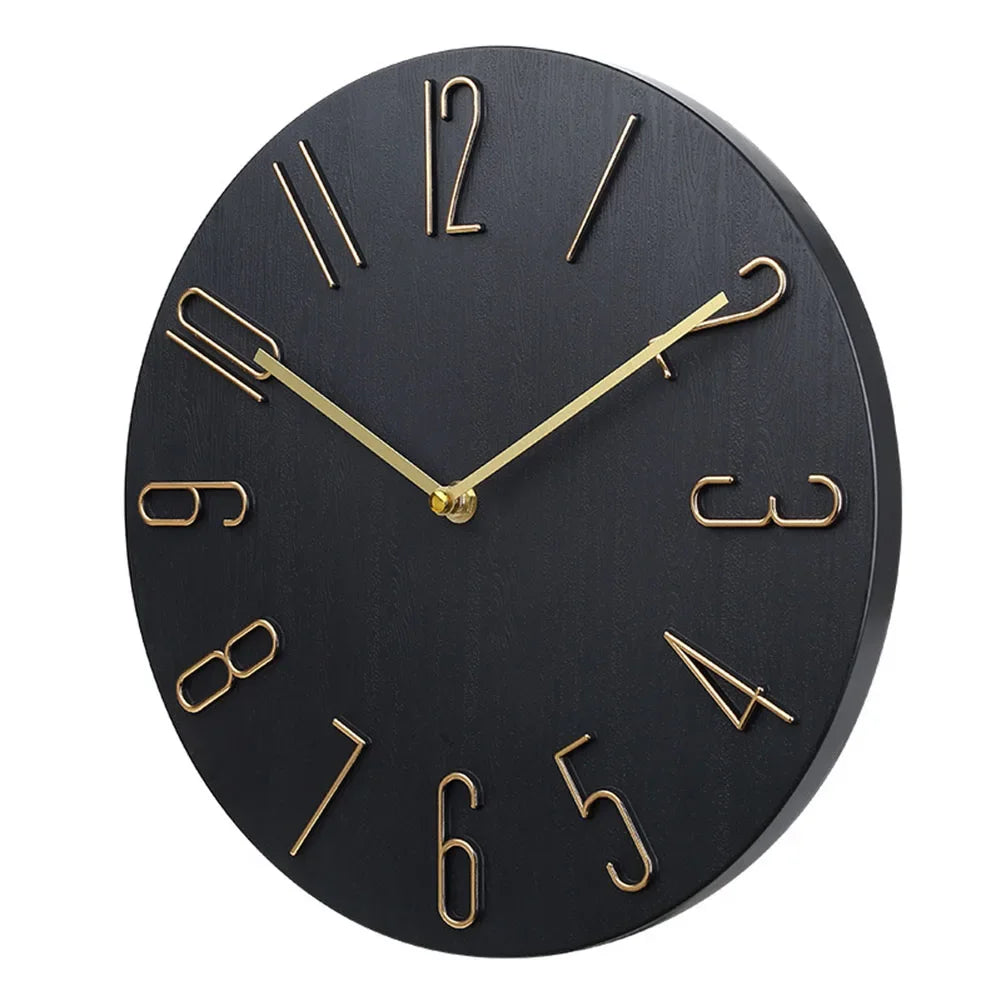 QuartzLine Minimalist Wall Clock 30cm