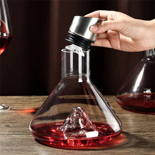 Mountain Crystal Wine Decanter