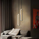 Slim Bar Pendant Light, One or Two Head