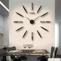 Oversized Acrylic Wall Clock