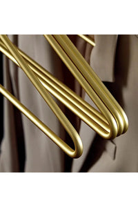 LuxeLine Metal Hangers, Set of Five