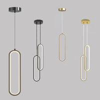 Slim Bar Pendant Light, One or Two Head