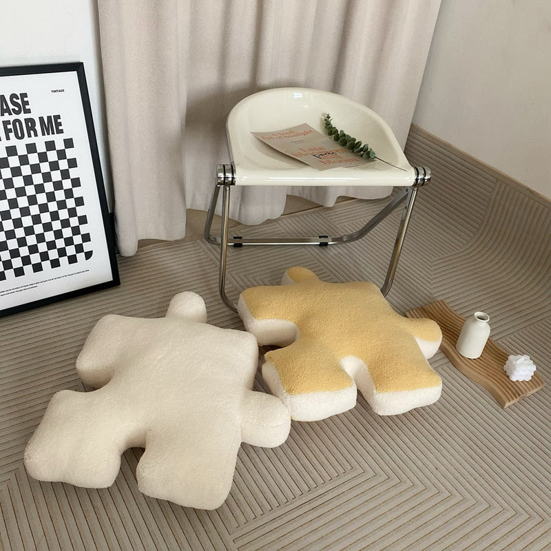 Puzzle Block Wool Cushion 50cm