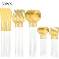 Refined Table Cutlery Set, 30 Piece