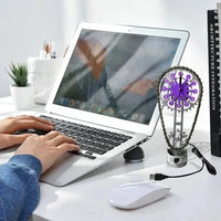 Rotating Gear Desk Clock