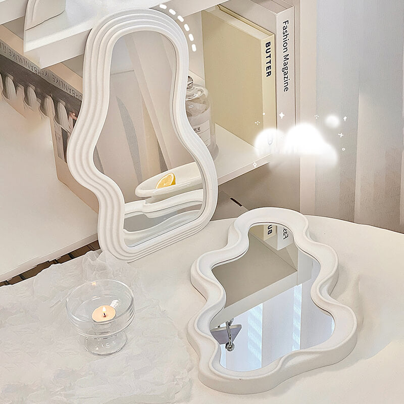 Irregular Wave Wall Mirror 40cm