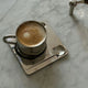 Stainless Steel Espresso Cup and Tray