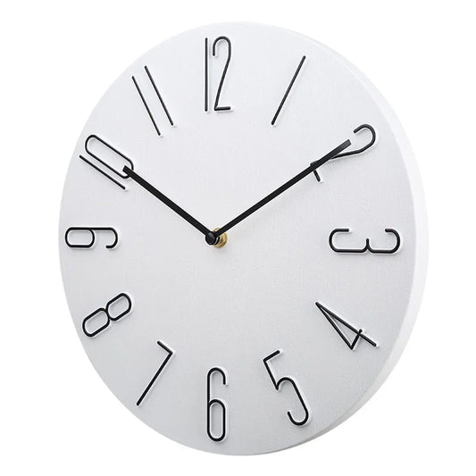 QuartzLine Minimalist Wall Clock 30cm