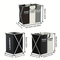 Sorting Laundry Hamper, Two or Three Section