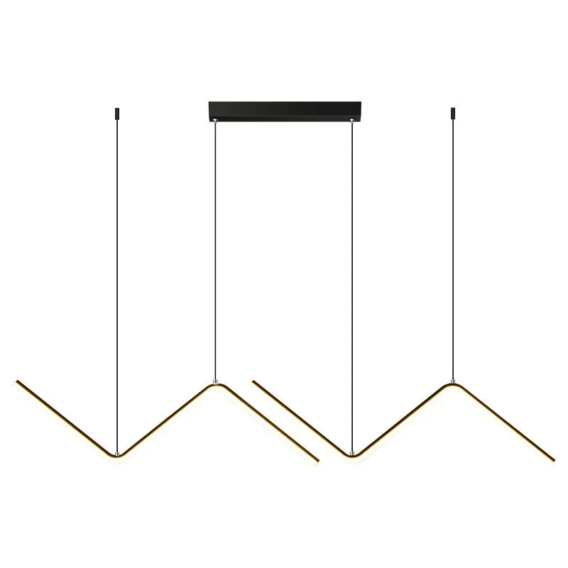 Aluminium Linear Dining Pendant
