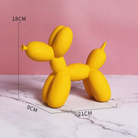 Balloon Dog Resin Figurine