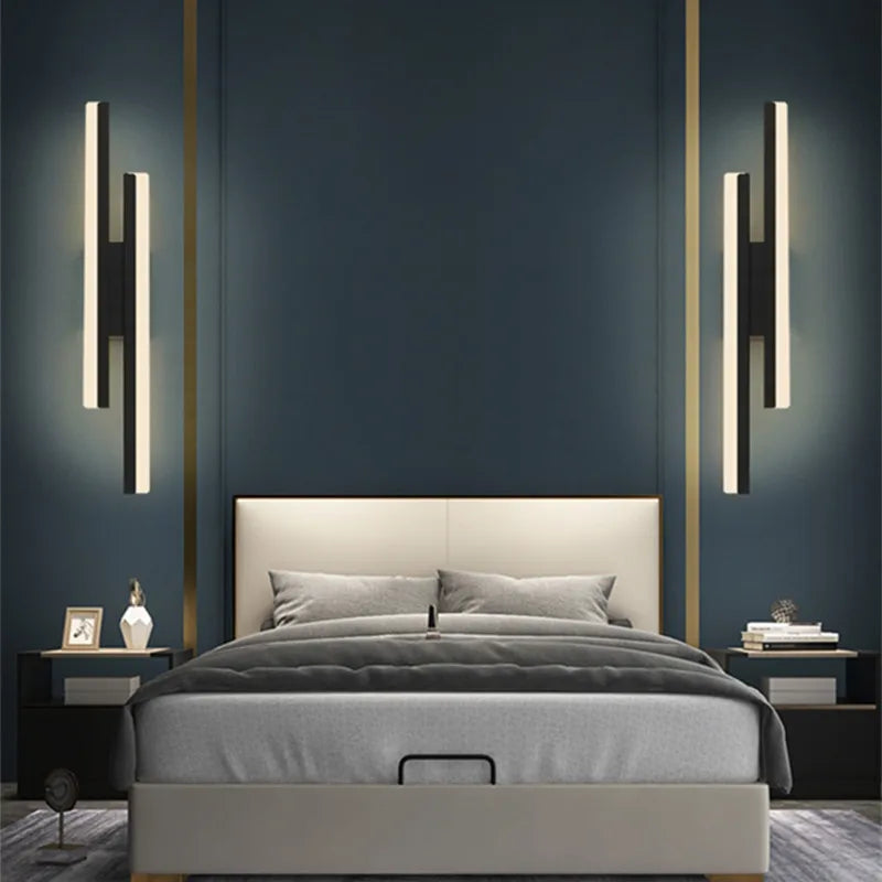 Angled Bar LED Wall Light 40cm